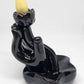 Backflow Incense Cone Burner - Hand with Lotus - Rivendell Shop