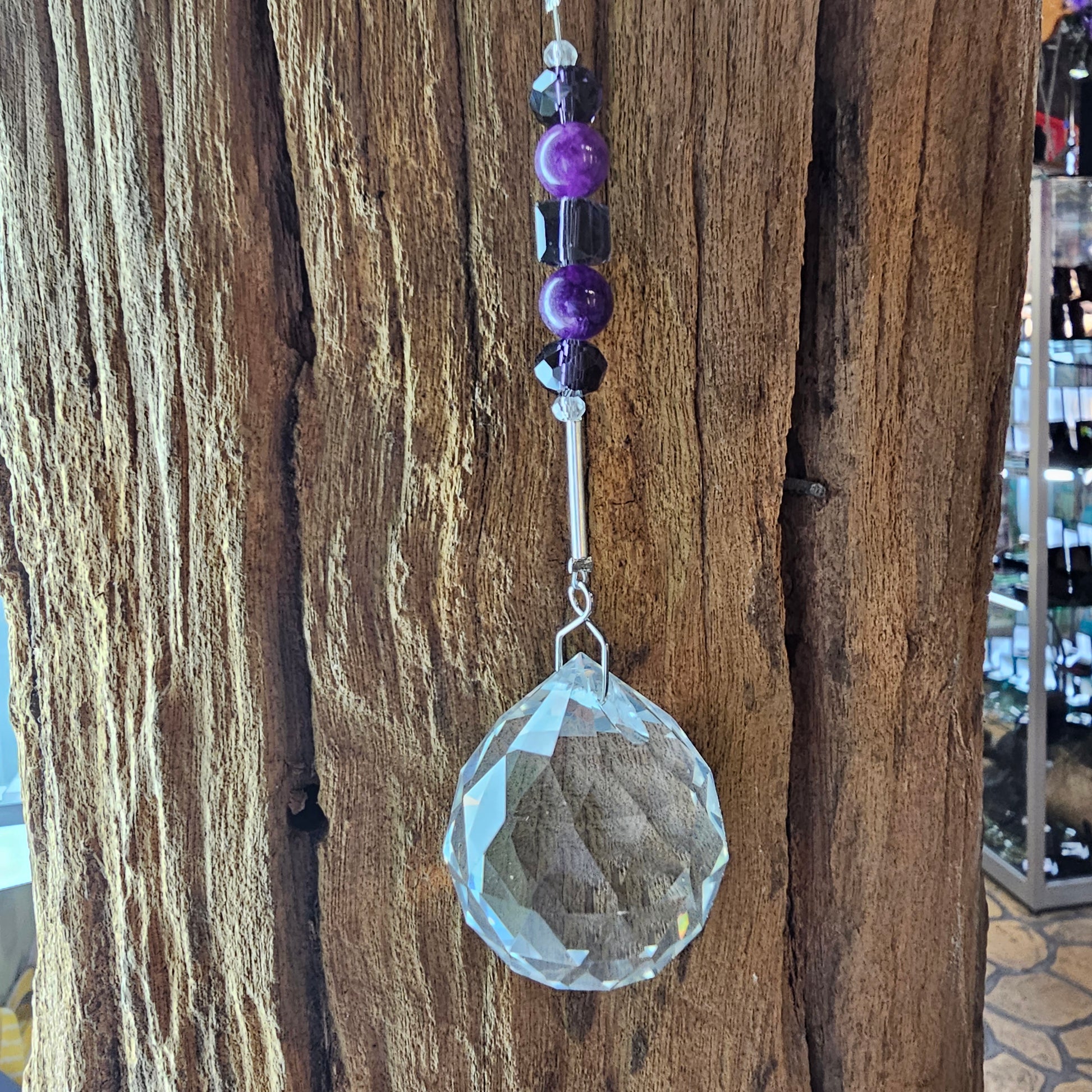 Aurora Crystal with Amethyst (Protection) - Rivendell Shop