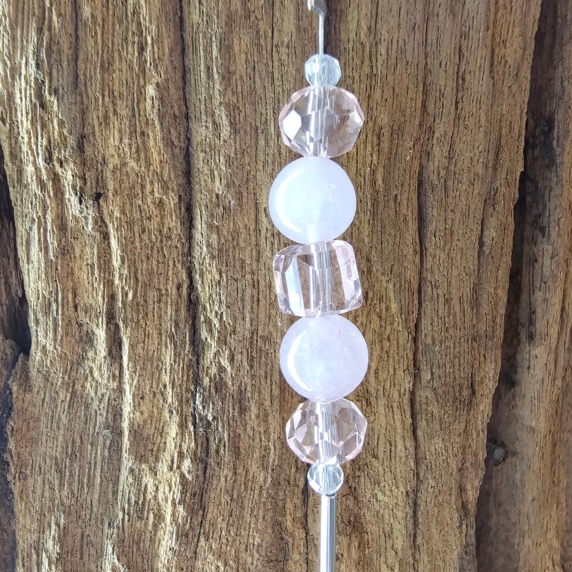 Aurora Crystal with Rose Quartz (Love) - Rivendell Shop