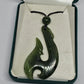 Hei Matau (Hook) Greenstone Pendant - Rivendell Shop
