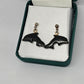Dolphin Greenstone Earrings - Rivendell Shop