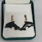 Dolphin Greenstone Earrings - Rivendell Shop