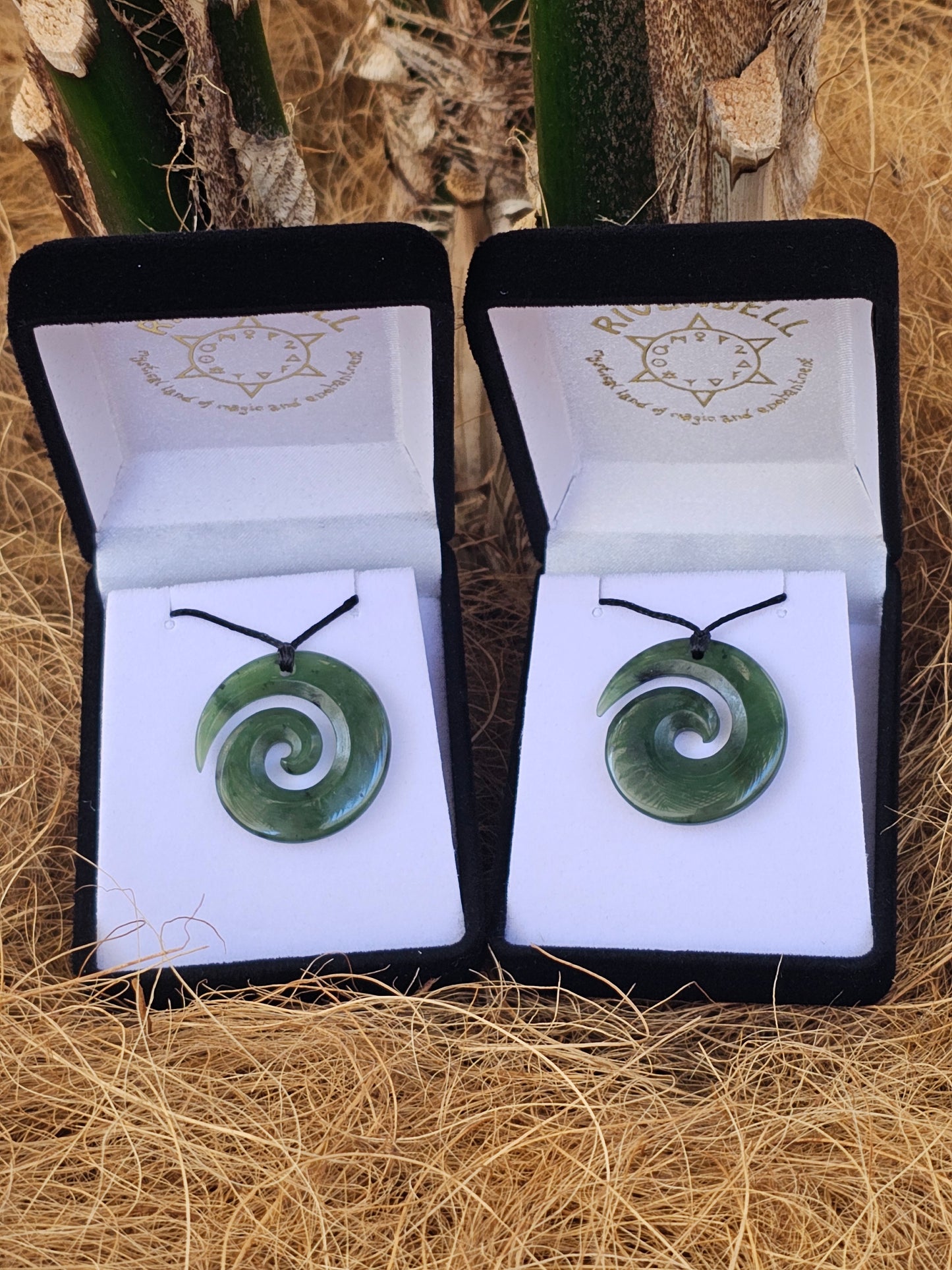 Greenstone Koru Pendant - Rivendell Shop