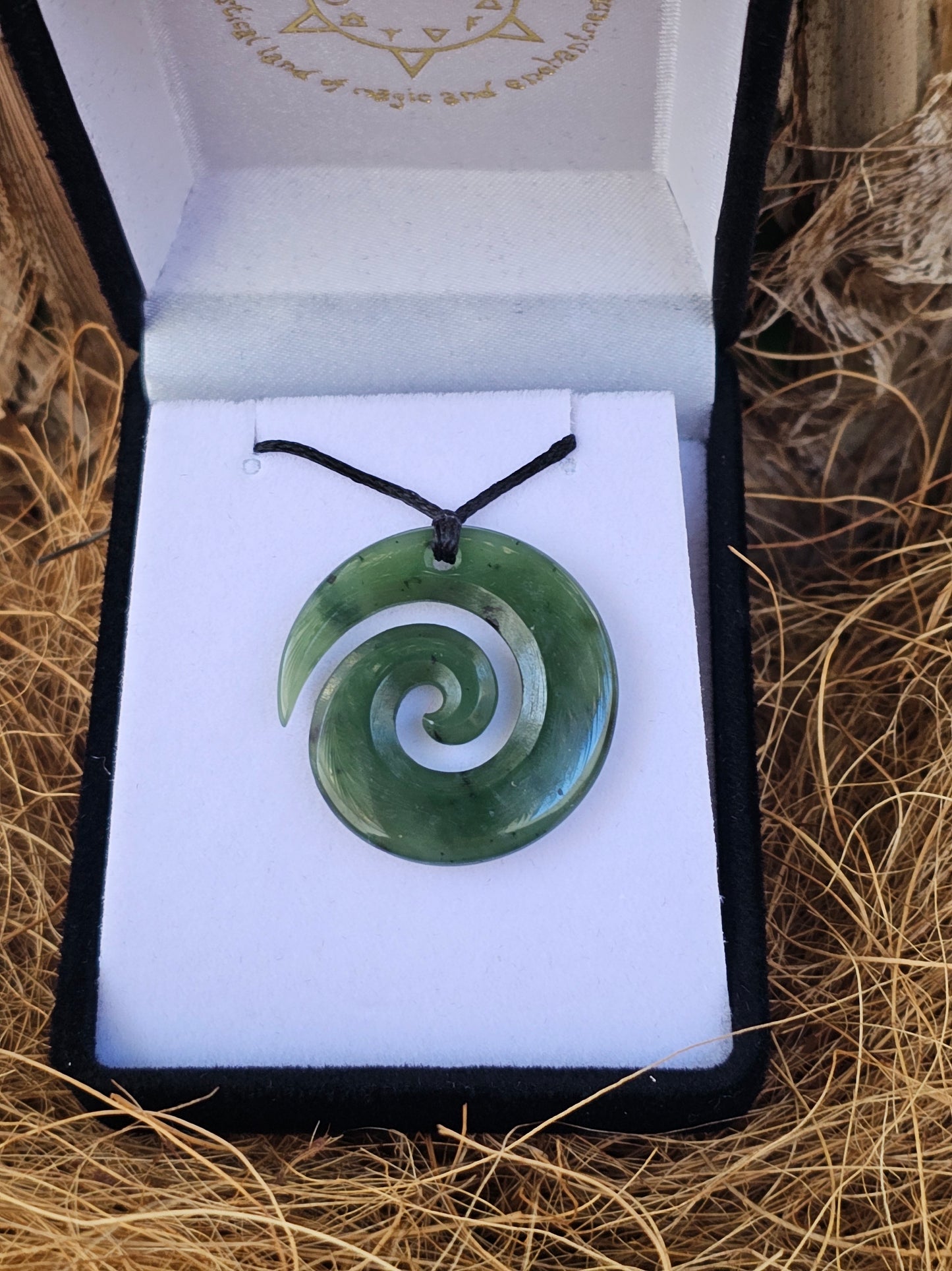 Greenstone Koru Pendant - Rivendell Shop