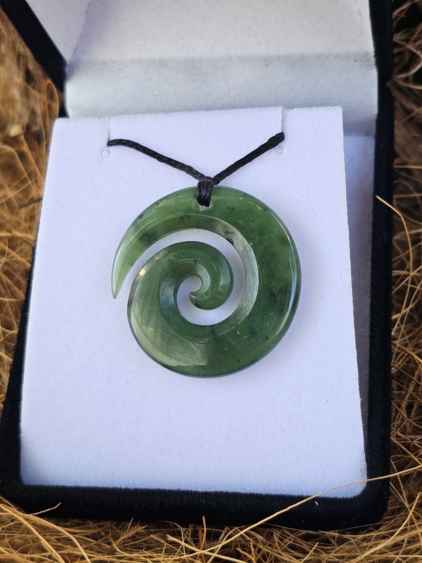 Greenstone Koru Pendant - Rivendell Shop