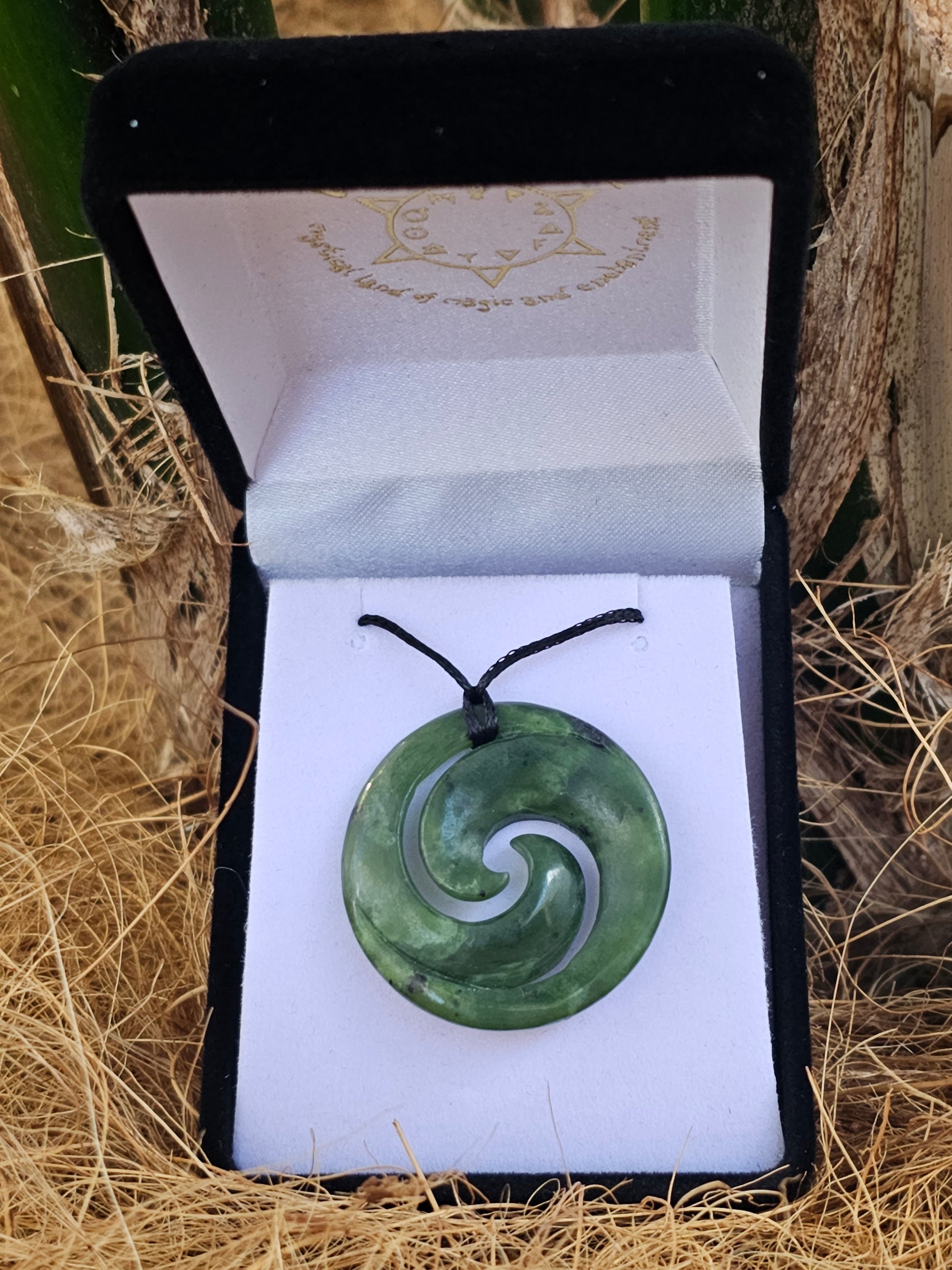 Koru Greenstone Pendant - Rivendell Shop