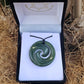 Greenstone Pendant - Koru - Rivendell Shop