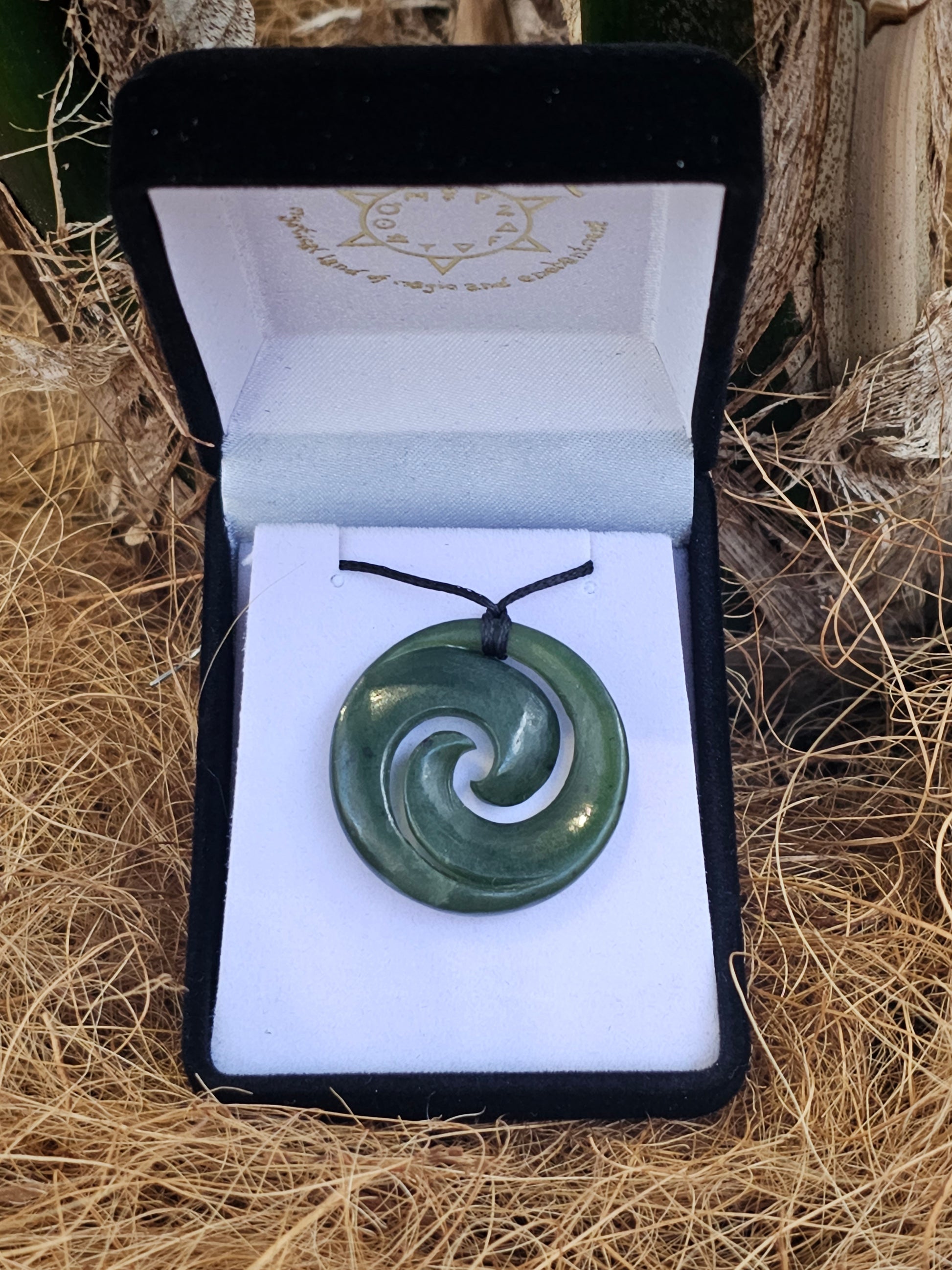 Koru Greenstone Pendant - Rivendell Shop