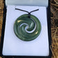 Greenstone Pendant - Koru - Rivendell Shop