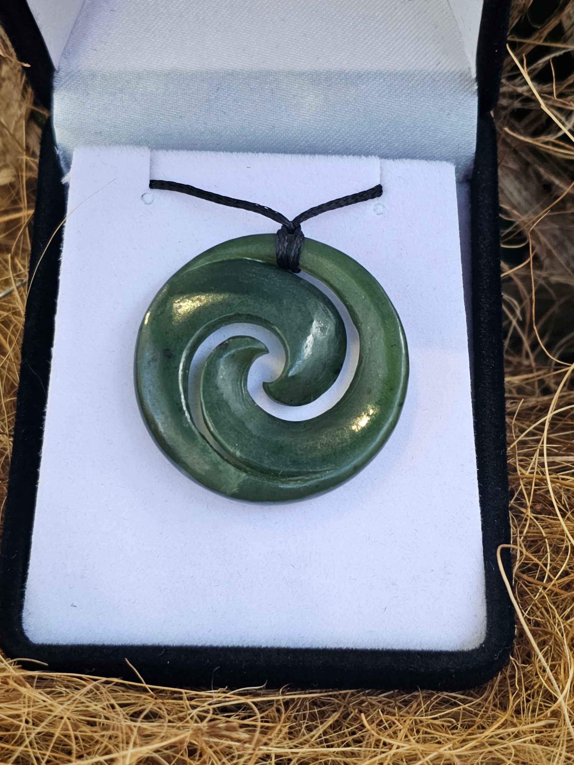 Koru Greenstone Pendant - Rivendell Shop