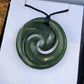 Greenstone Pendant - Koru - Rivendell Shop