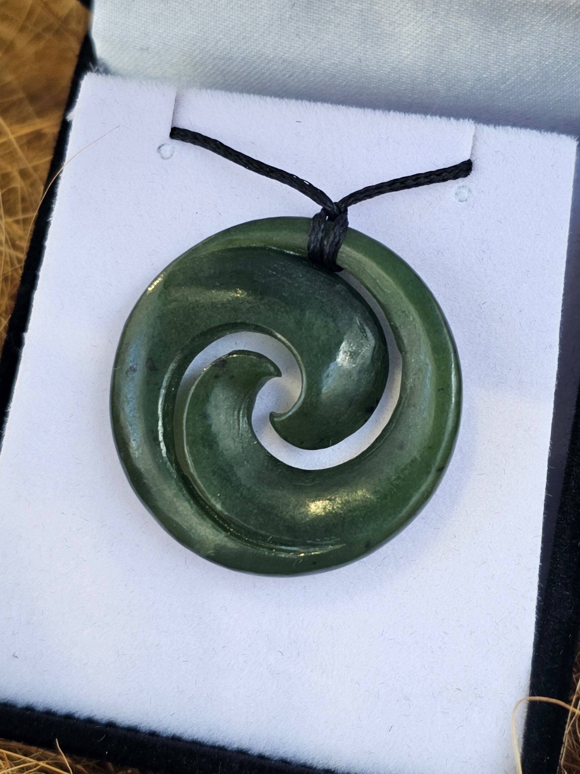 Koru Greenstone Pendant - Rivendell Shop