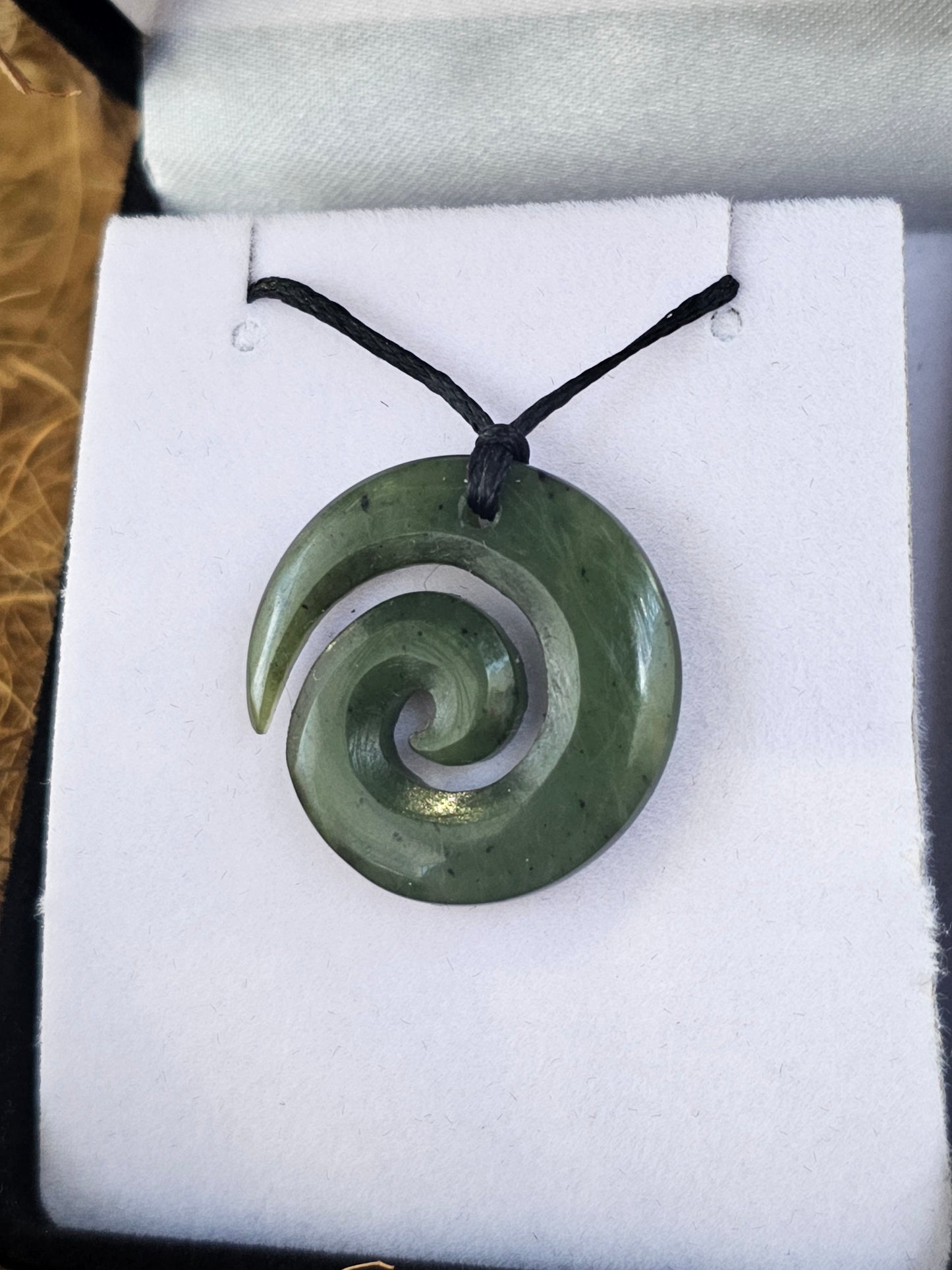 Koru Greenstone Pendant - Rivendell Shop