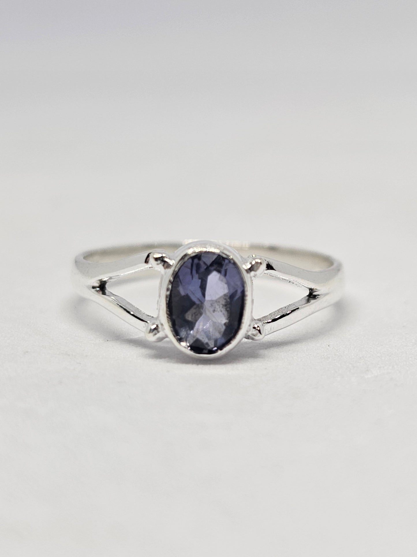 Iolite ring - Rivendell Shop