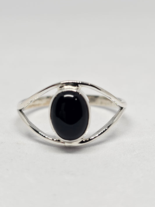 Black Onyx ring - Rivendell Shop