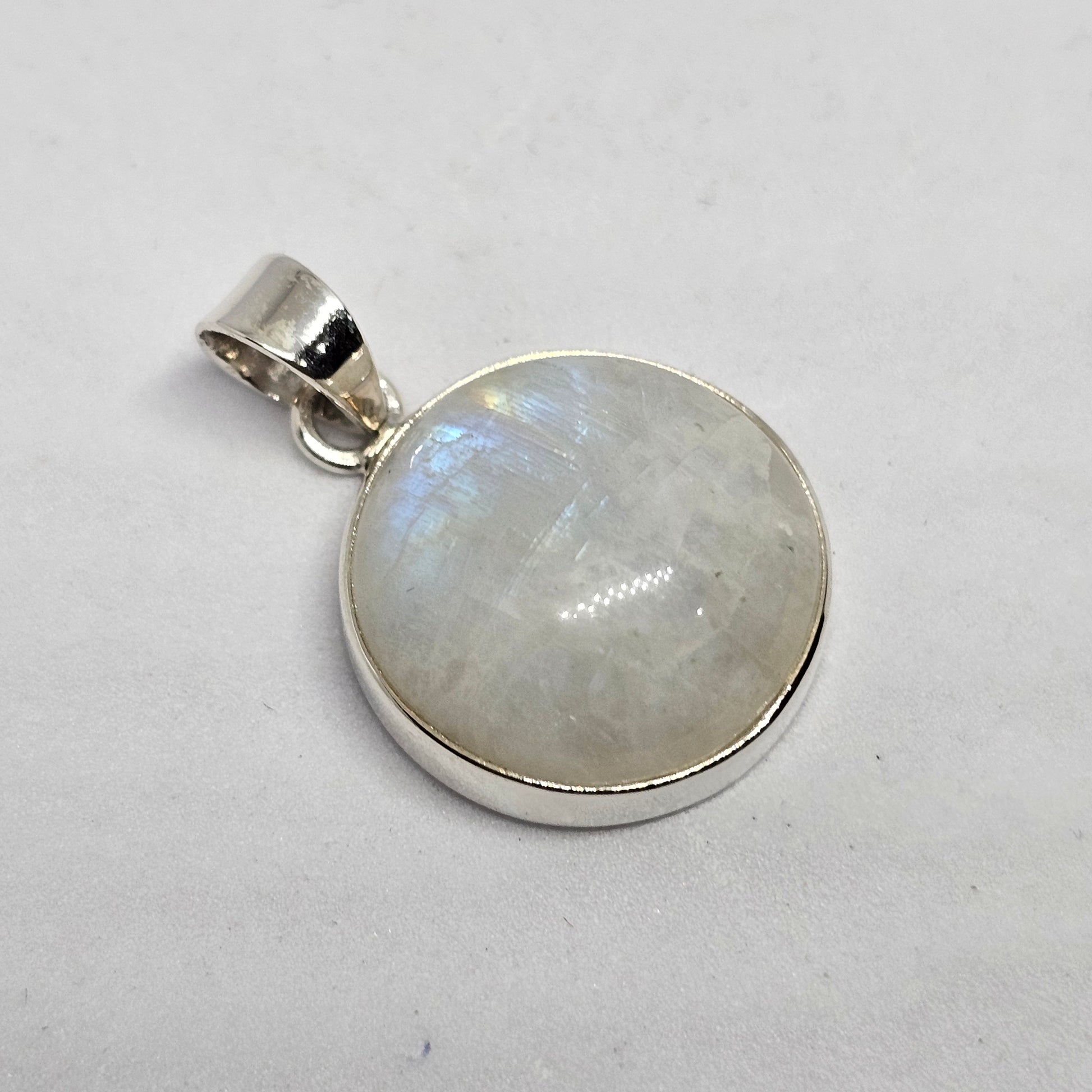 Moonstone 925 Sterling Silver Pendant - Rivendell Shop