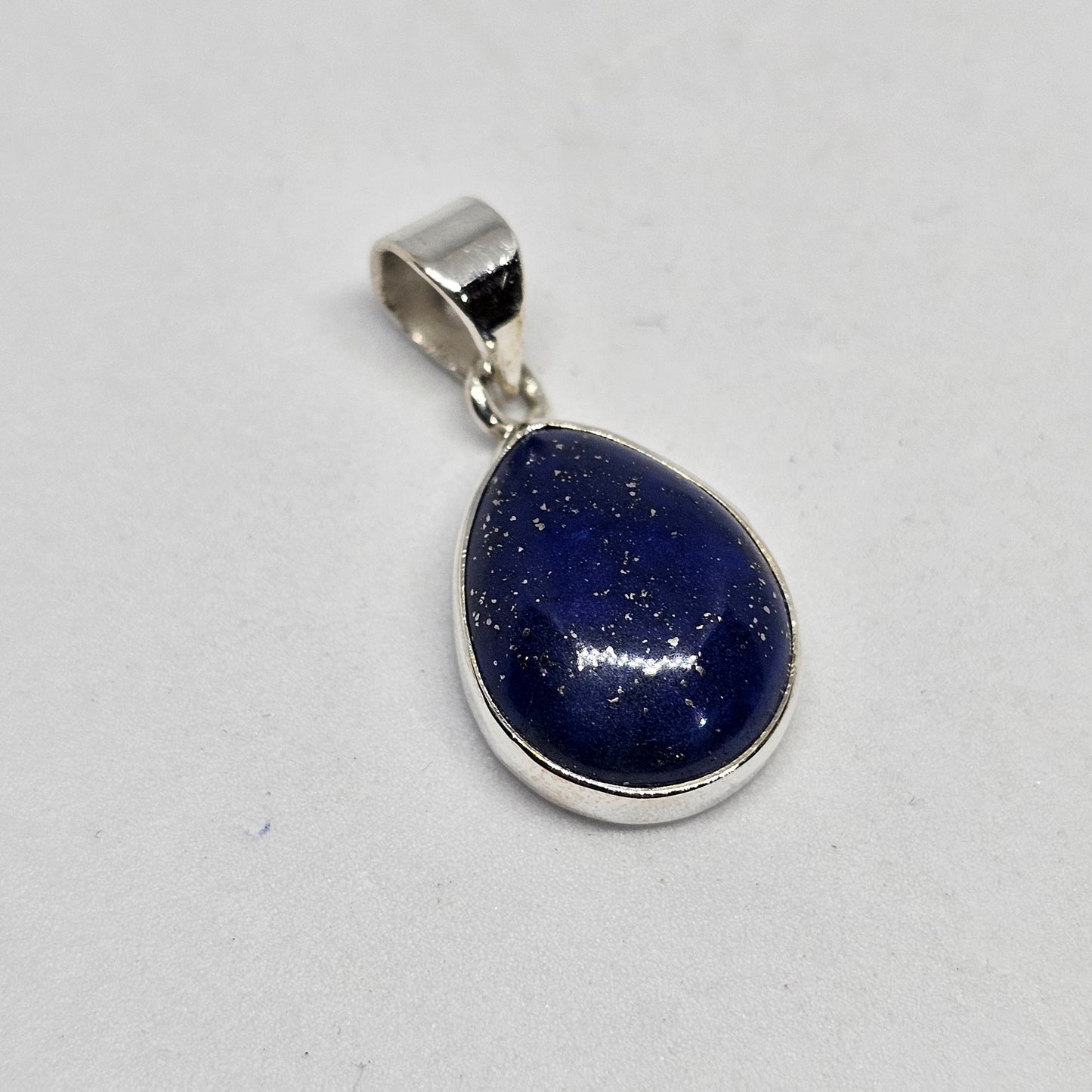 Lapis lazuli tear drop pendant - Rivendell Shop