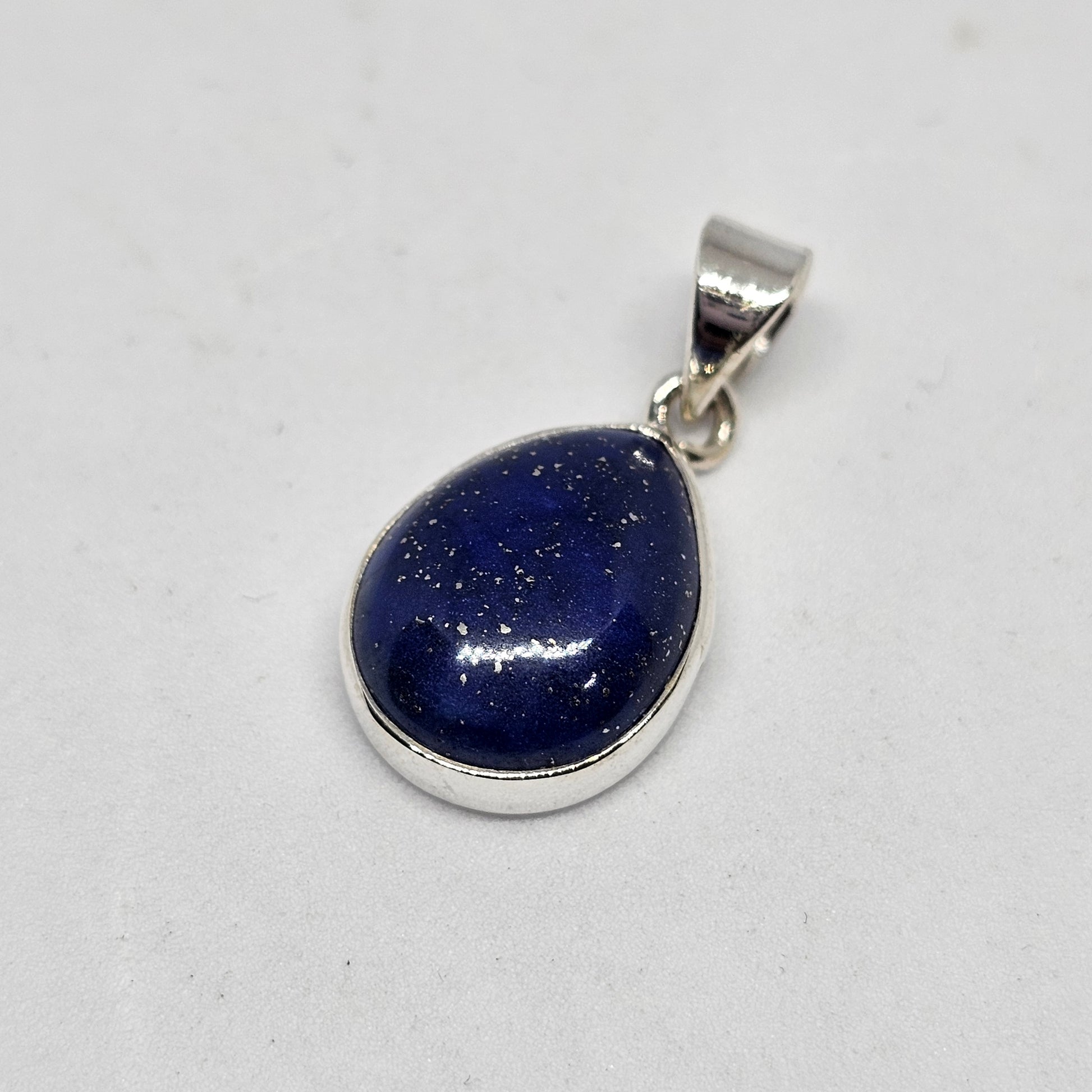 Lapis lazuli tear drop pendant - Rivendell Shop