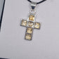 Citrine Cross Pendant - Rivendell Shop