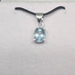 Blue Topaz Pendant - Rivendell Shop