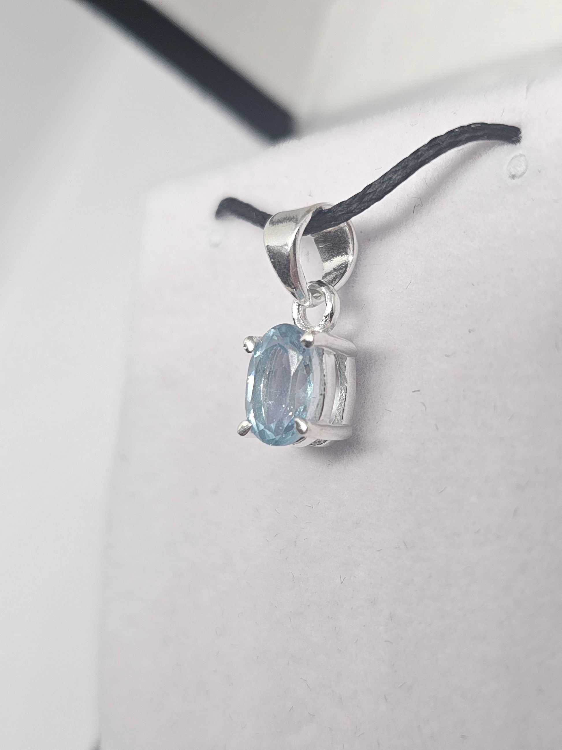 Blue Topaz Pendant - Rivendell Shop