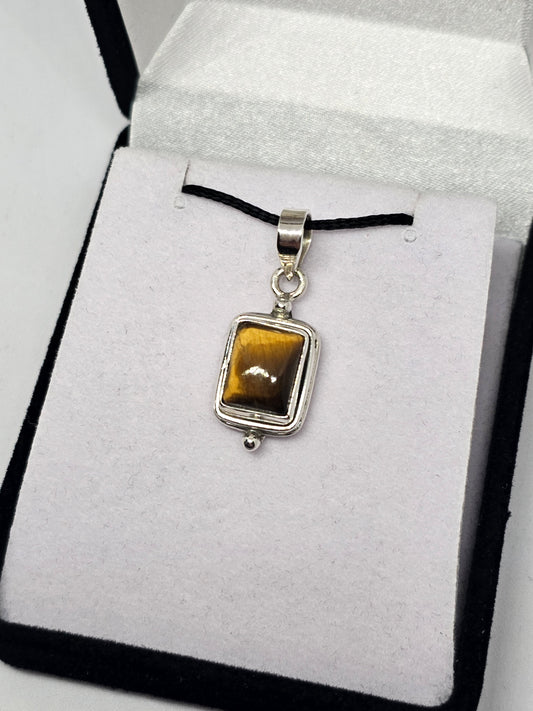 Tiger Eye Pendant - Rivendell Shop
