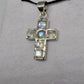 Moonstone Cross Pendant - Rivendell Shop