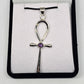 Amethyst Ankh Pendant - Rivendell Shop