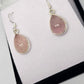 Rose Quartz Earrings - Rivendell Shop