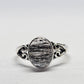 Black Rutilated Quartz Ring - Rivendell Shop