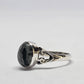 Black Rutilated Quartz Ring - Rivendell Shop