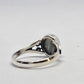 Black Rutilated Quartz Ring - Rivendell Shop