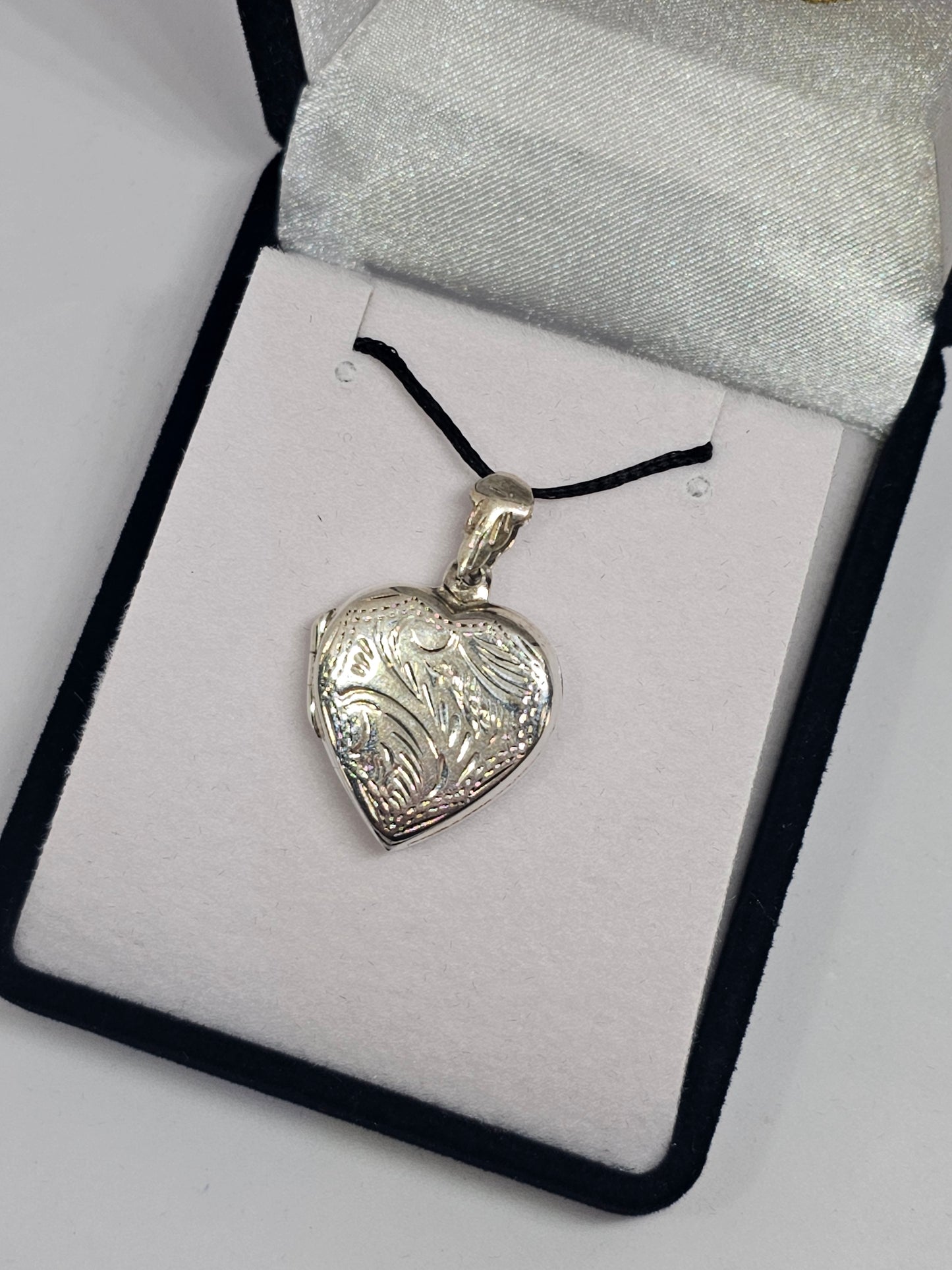 Sterling Silver Heart Locket - Rivendell Shop