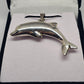 Sterling Silver Dolphin Pendant - Rivendell Shop