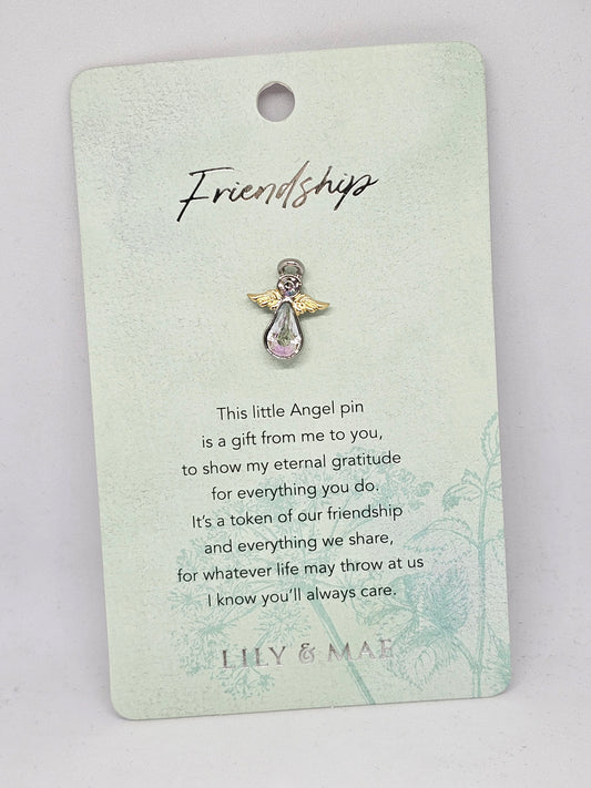 Friendship - Angel Pin - Rivendell Shop
