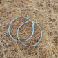 Sterling Silver 925 Hoop Earrings - Rivendell Shop