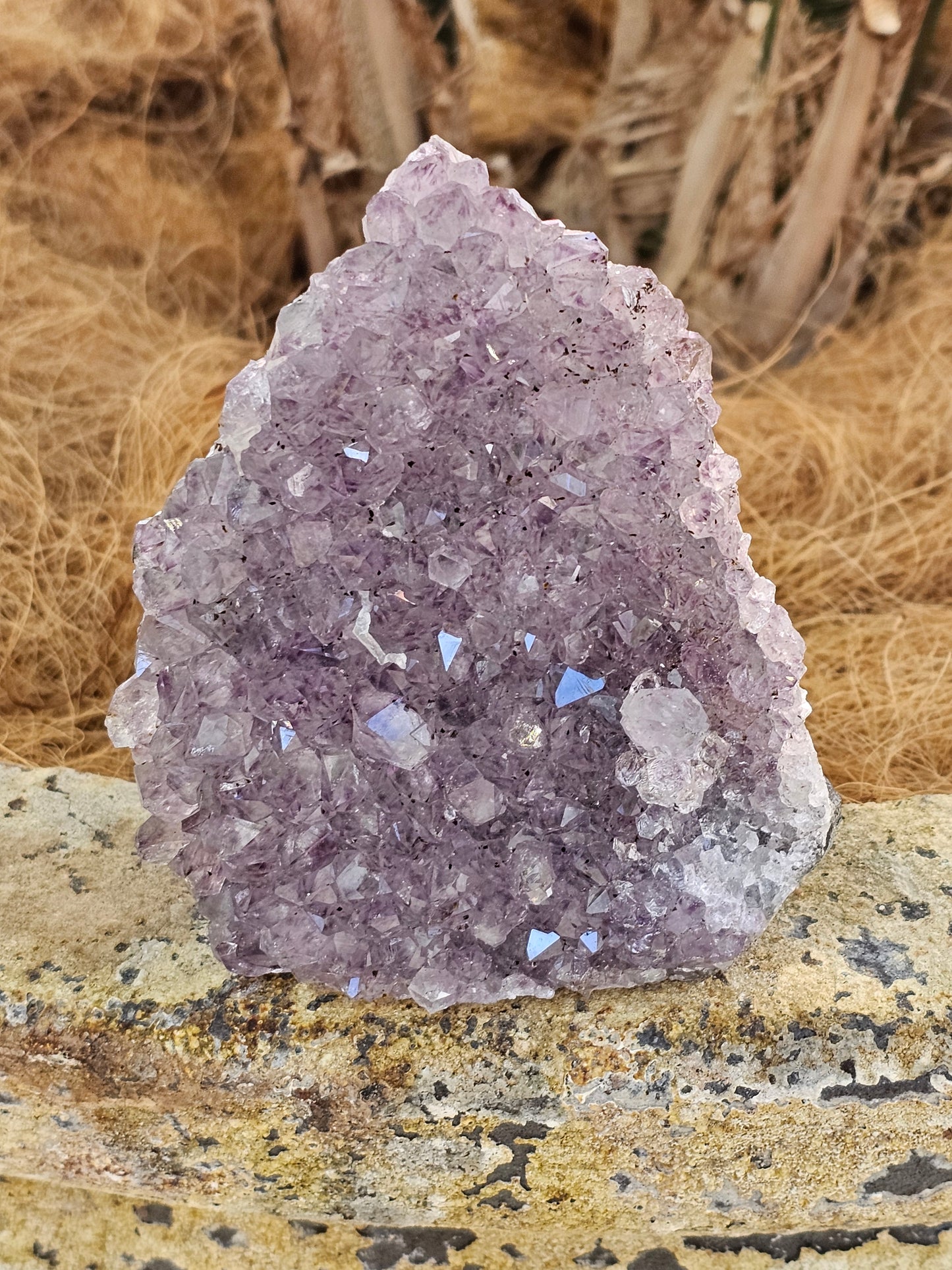 Standing amethyst