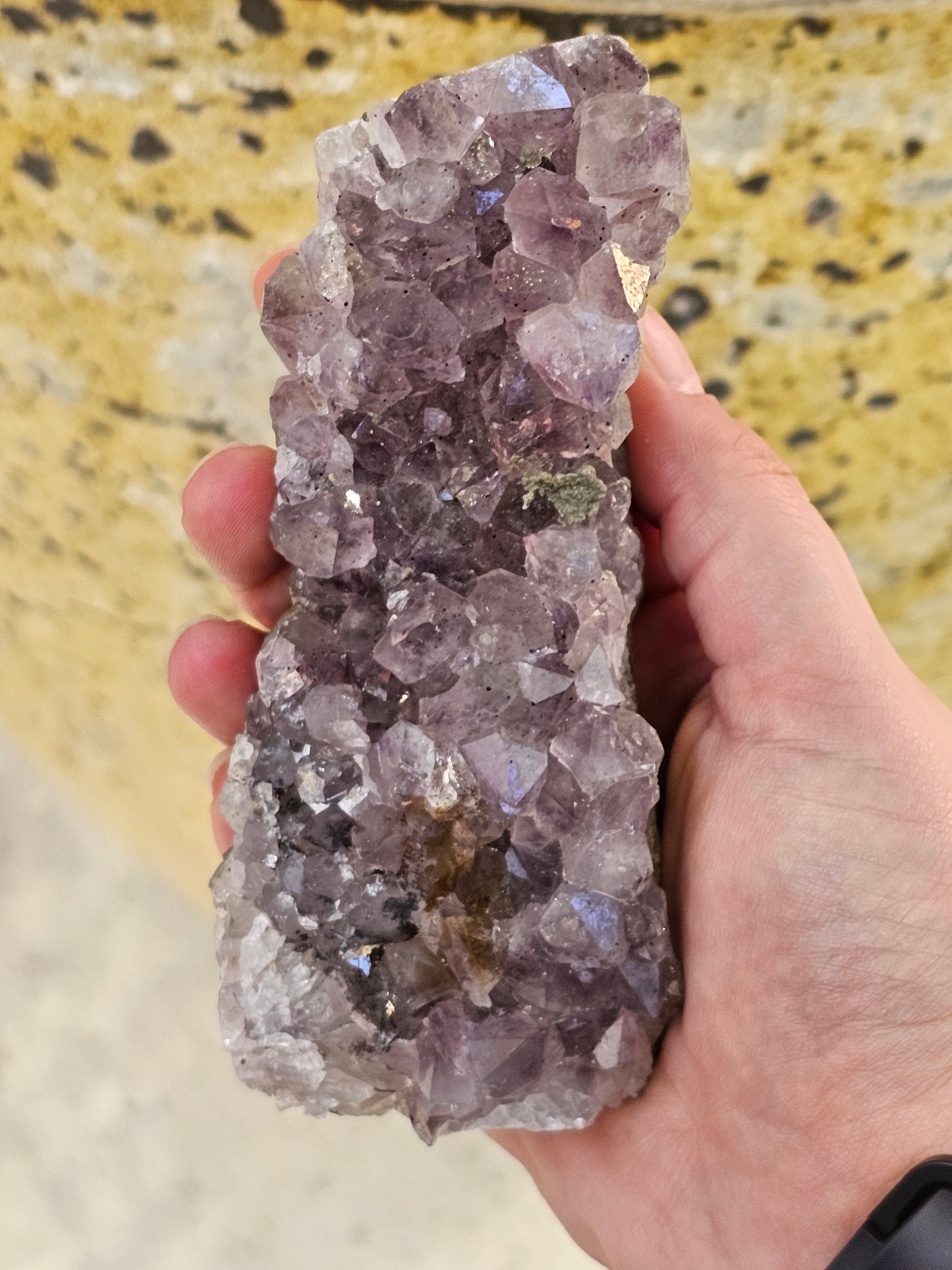 Standing amethyst