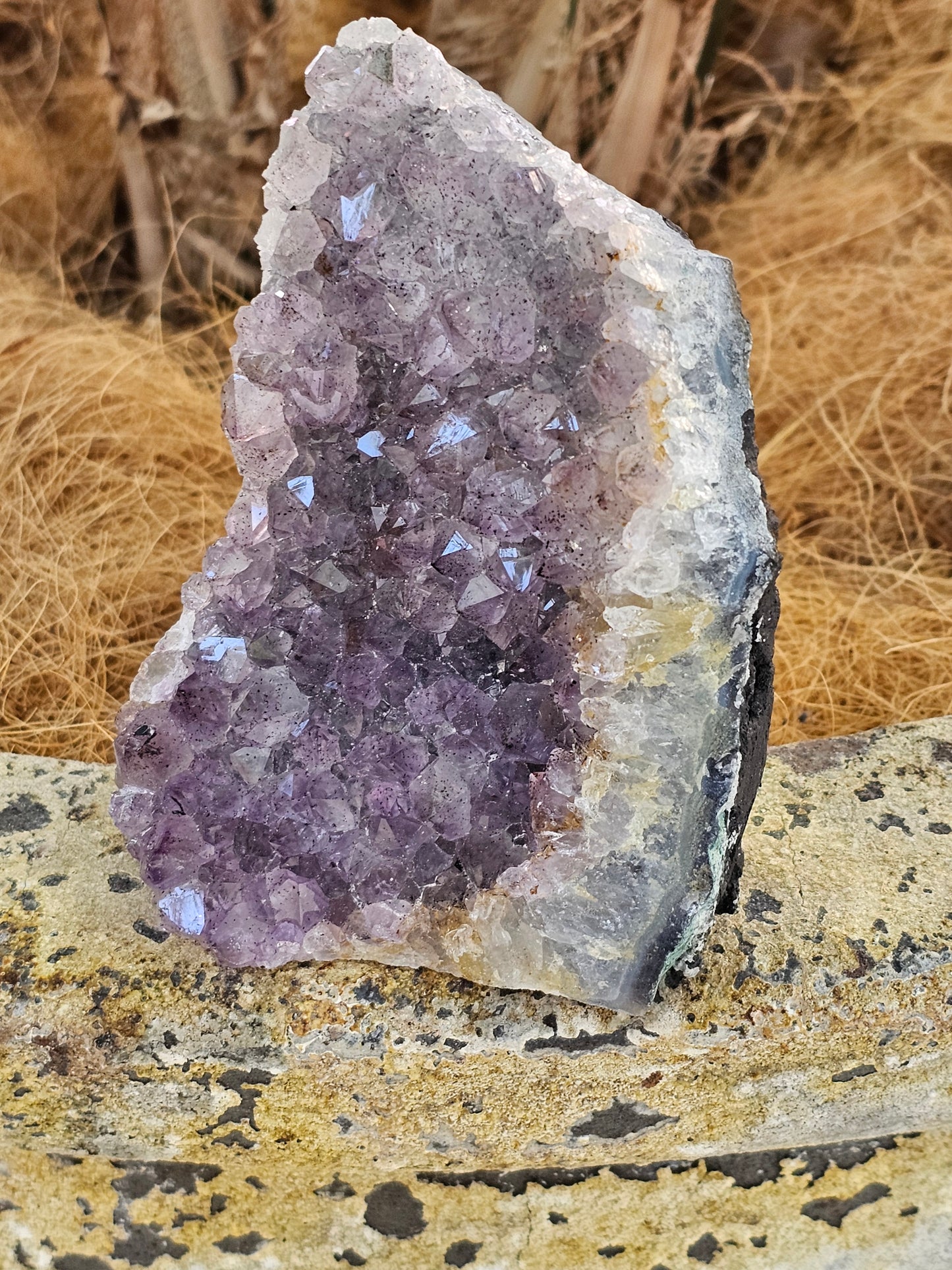 Standing amethyst