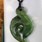 Pikorua (Twist) Greenstone Pendant - Rivendell Shop