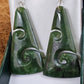 Koru Carved Earrings - Rivendell Shop