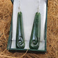 Koru Carved Earrings - Rivendell Shop