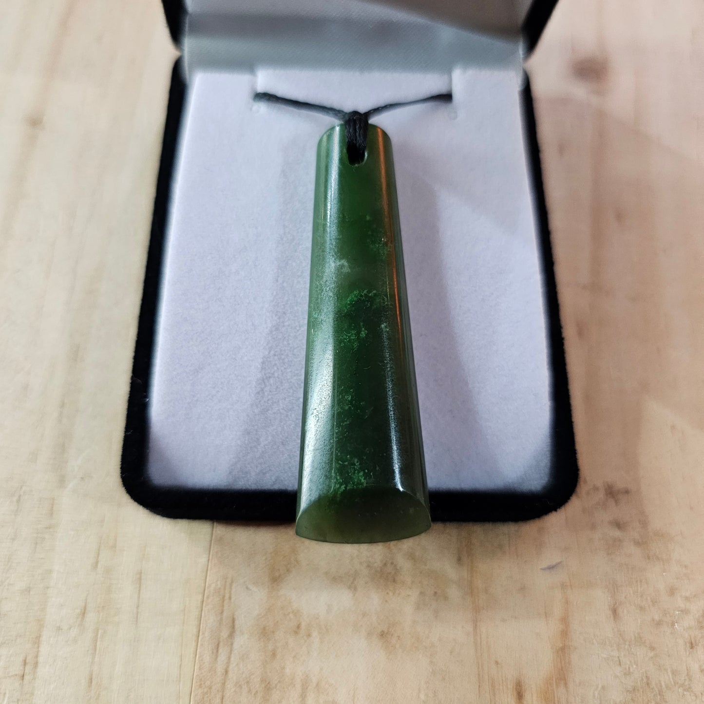 Greenstone Toki Pendant 60mm-10mm