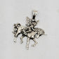 Fairy on Unicorn Pendant - Rivendell Shop