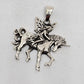 Fairy on Unicorn Pendant - Rivendell Shop