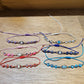 Evil Eye Wax Bracelet - Assorted - Rivendell Shop