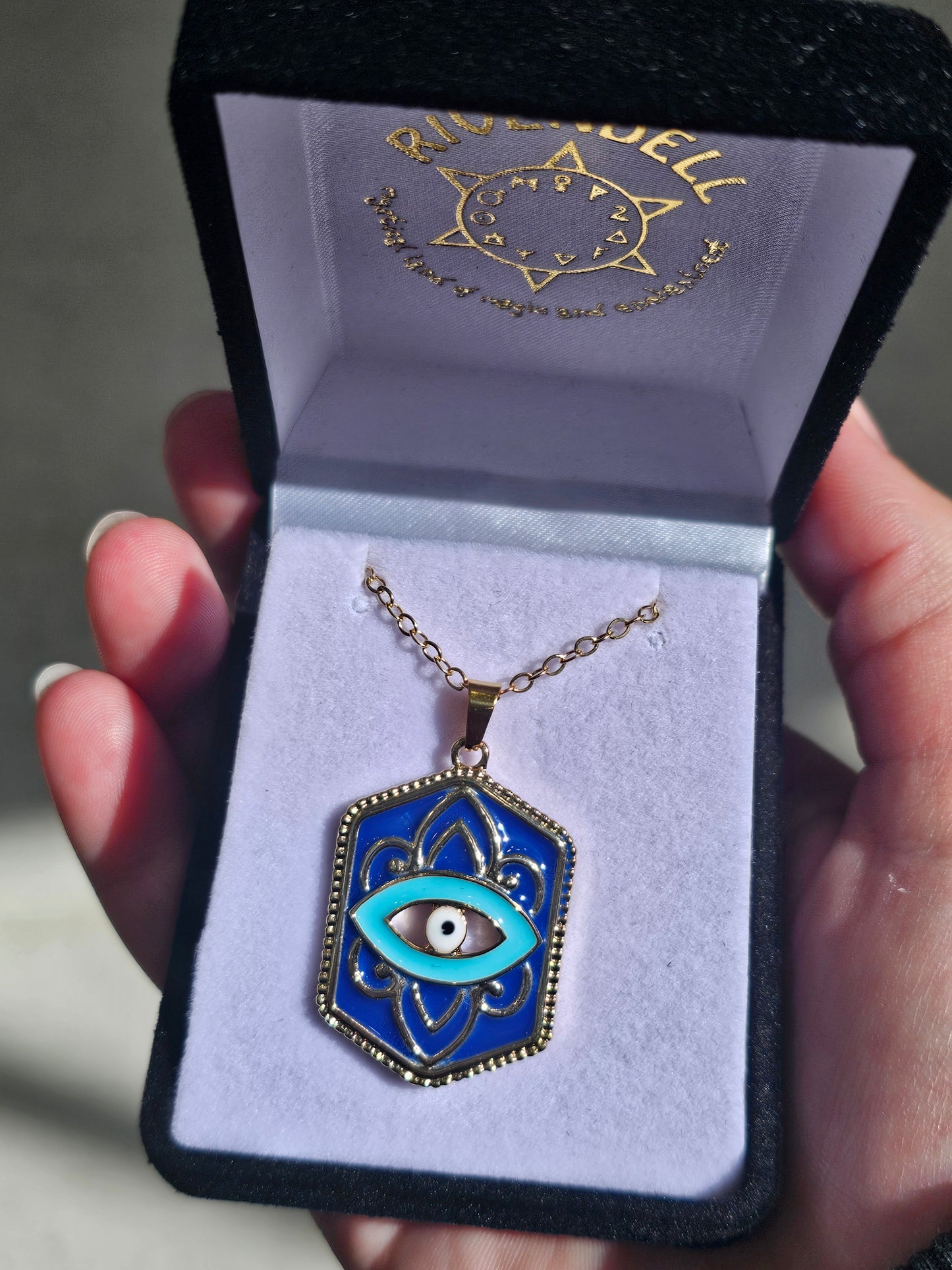 Evil Eye Pendant - Assorted Gold/Silver