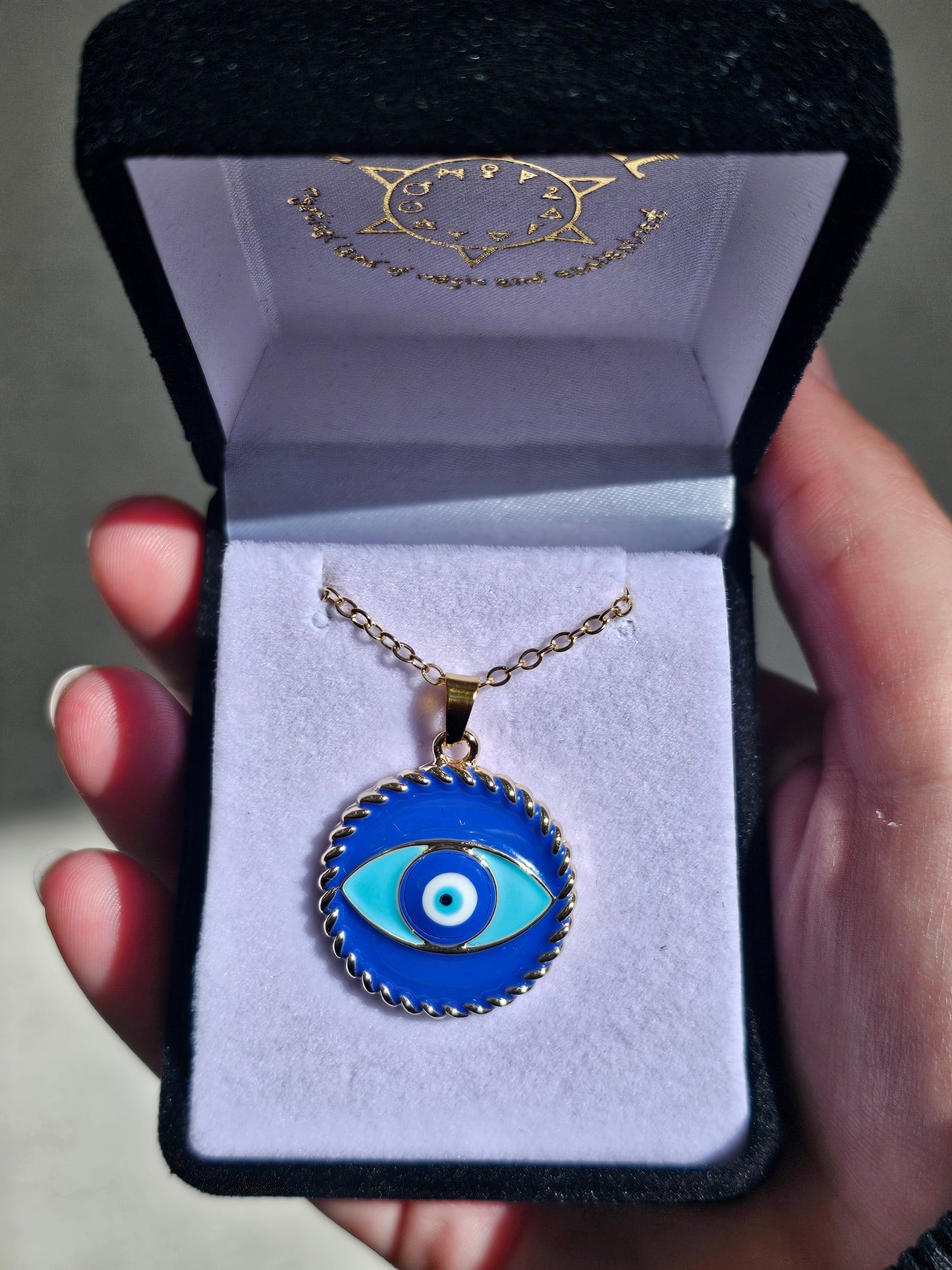 Evil Eye Pendant - Assorted Gold/Silver