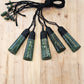 Greenstone Toki Pendant 60x20mm - Rivendell Shop