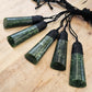 Greenstone Toki Pendant 60x20mm - Rivendell Shop